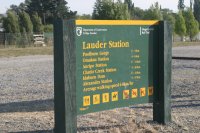 Otago Central Rail Trail - Lauder station